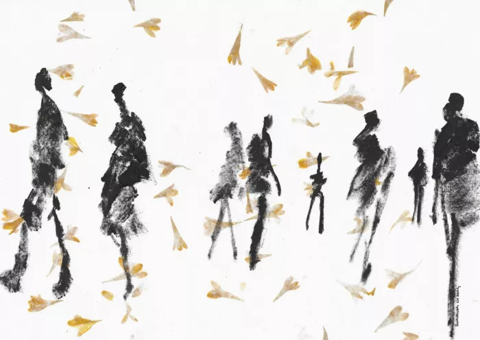 ch, Santhosh: Petals in Motion