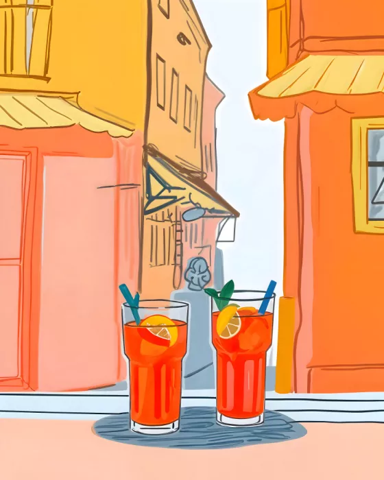 Gokhale, Uma: Two Aperols Please!