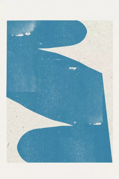 Studio, Miuus The: Blaue abstrakte Kurve