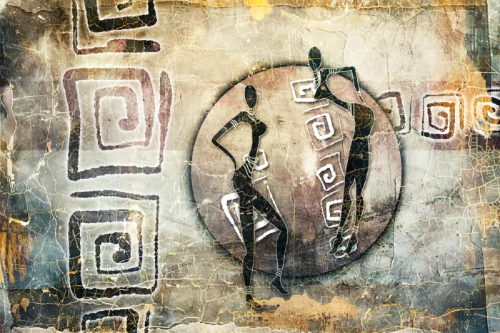 Kulik, Rafal: Africká Sahara Art Vintage Styl 1