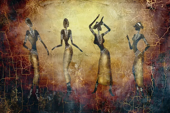 Kulik, Rafal: Art Sahara Africain Style Vintage 4