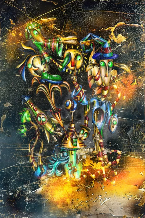 Kulik, Rafal: Surreal Art Vintage Style 11