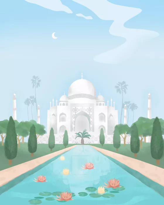 Lizde, Petra: Taj Mahal, India