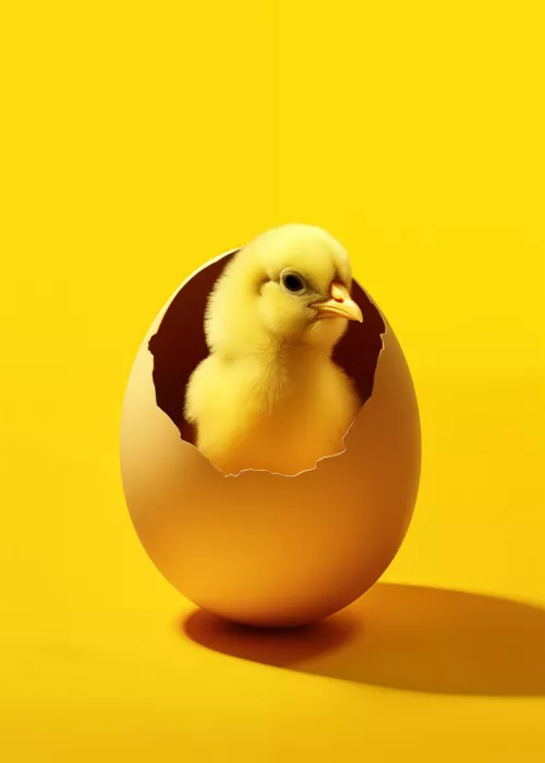 Magnusson, Andreas: Gelbes Huhn
