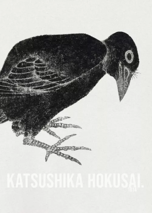 HOKUSAI, KATSUSHIKA: El Pájaro de Katsushika Hokusai 1814