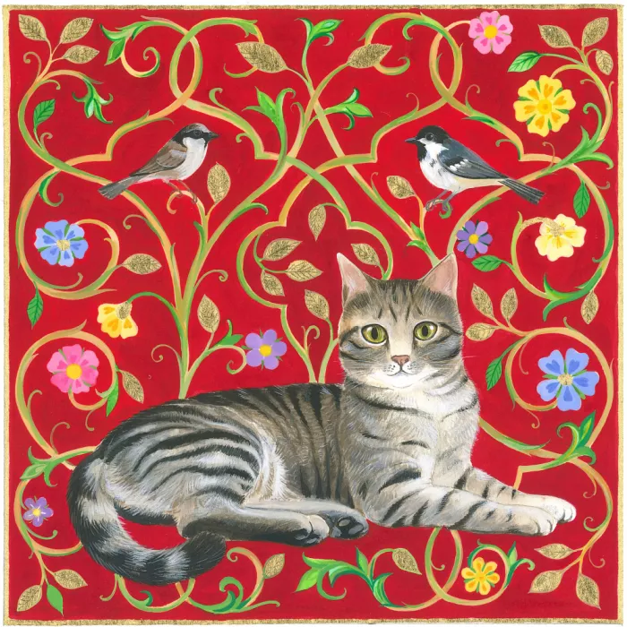 Brent, Isabelle: Blütenhafte Katzenharmonie