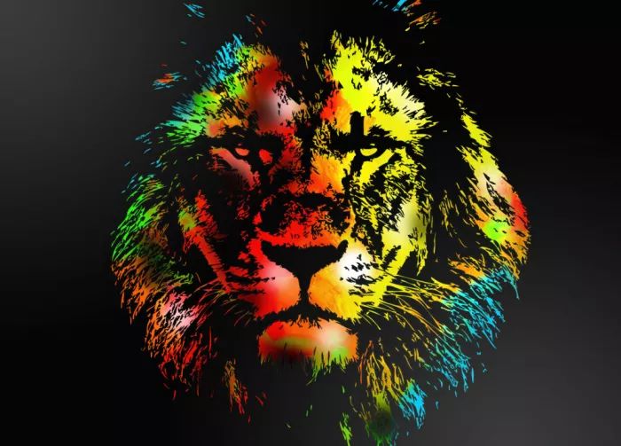 Kulik, Rafal: Illustration de lion 16