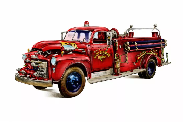 Kulik, Rafal: Automobil Retro 05 Feuerwehrauto