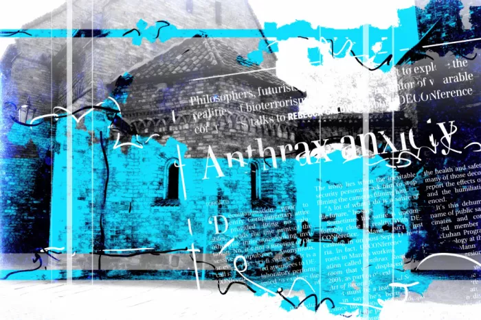 Kulik, Rafal: Collage Architektur Blau
