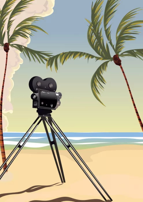 Nicholas: Macchina fotografica sulla spiaggia
