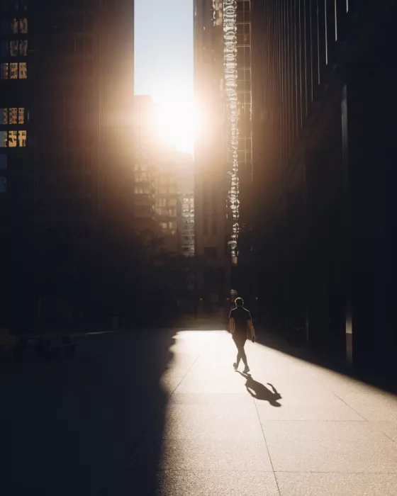 Kojima, Katsuhiro: Centro de Toronto al atardecer