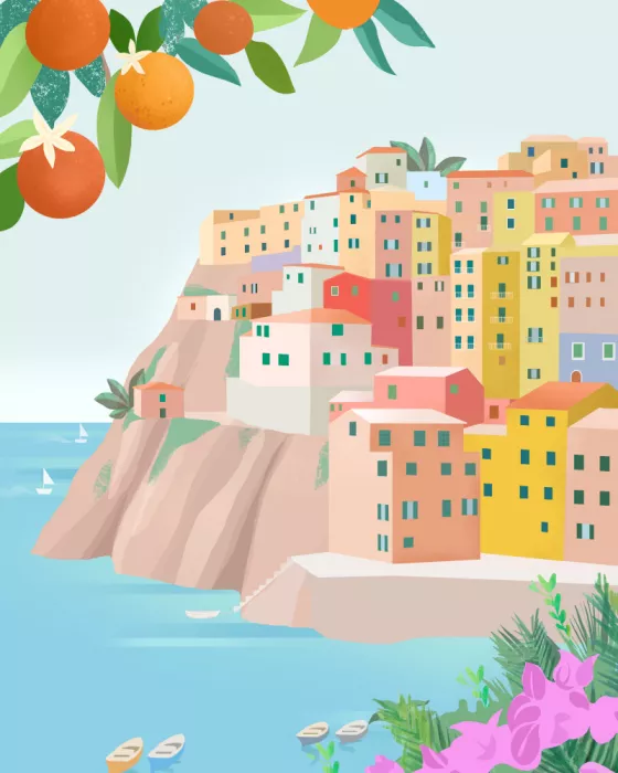 Lizde, Petra: Cinque Terre, Italia