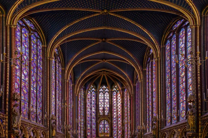 MARTÍNEZ, CARLOS JUAN: Sainte Chapelle de Paris (Pano)