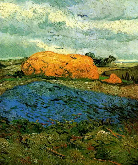 Gogh, Vincent van: Seníky pod dešťovou oblouhou
