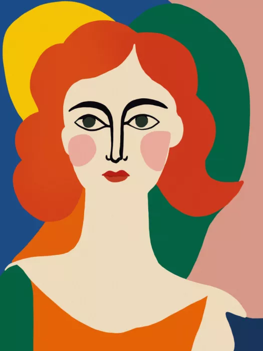 Dean, Little: Redhead portrait