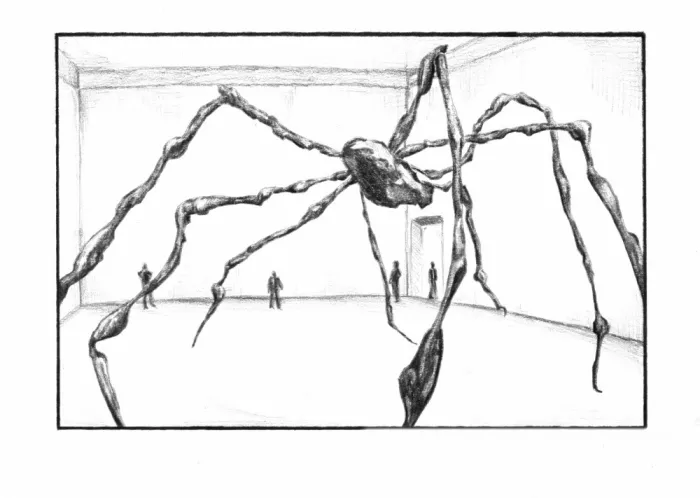 Kulik: Abstraction Art Drawing Sketch 27