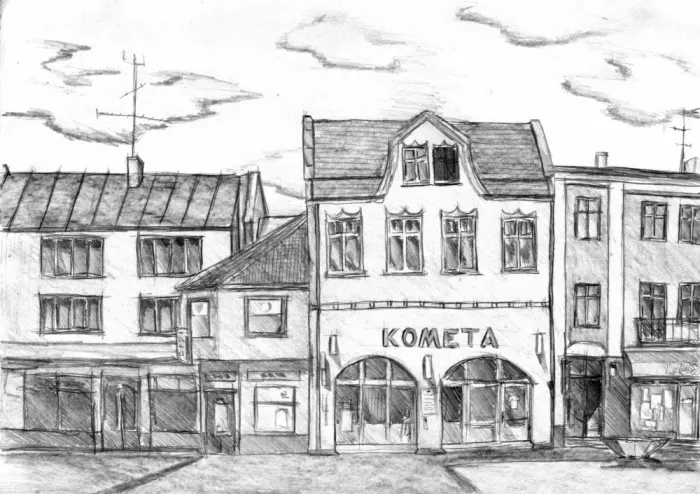 Kulik: Dibujo de arquitectura Esbozo 15