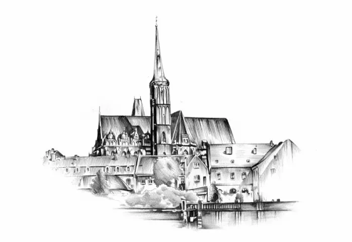 Kulik: Dibujo de arte arquitectónico Boceto 33