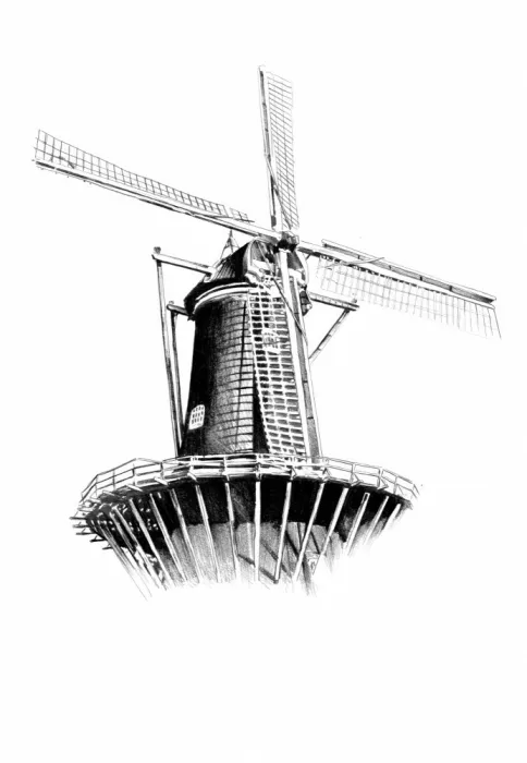 Kulik: Dibujo de arquitectura Esbozo 42