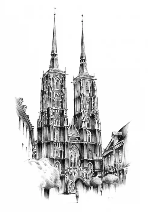 Kulik: Dibujo de arte arquitectónico Boceto 50