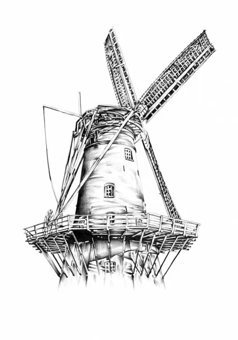 Kulik: Dibujo de Arte Arquitectónico Boceto 60
