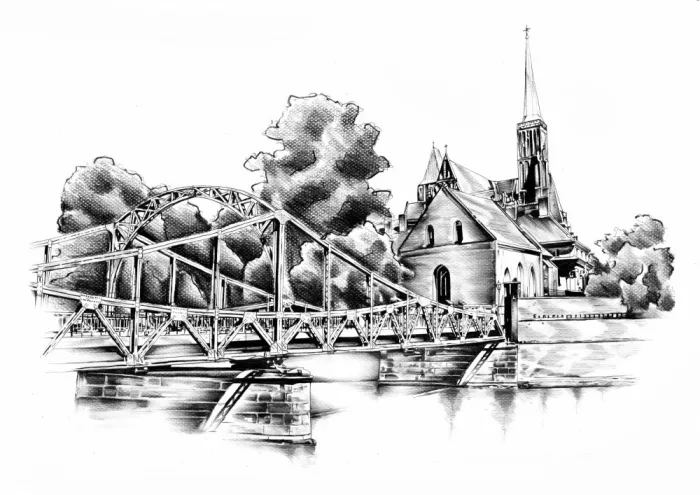 Kulik: Dibujo de arquitectura Boceto 75