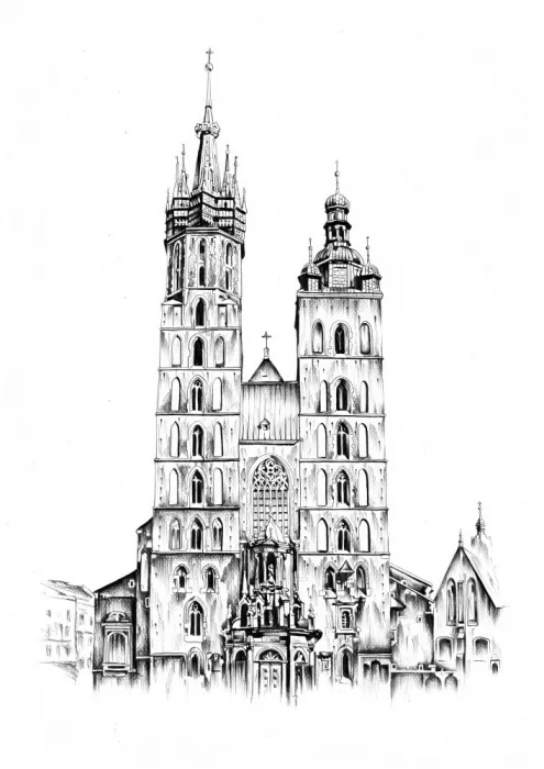 Kulik: Dibujo de Arquitectura Art Esbozo 79