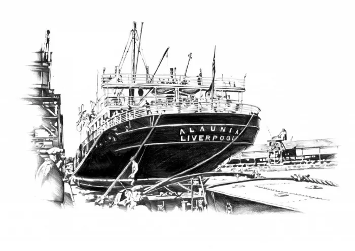 Kulik: Barca, Mare, Arte Marina, Disegno, Schizzo 12