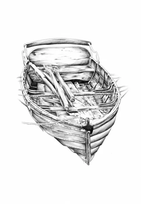 Kulik: Barca, Mare, Arte Marina, Disegno, Schizzo 14