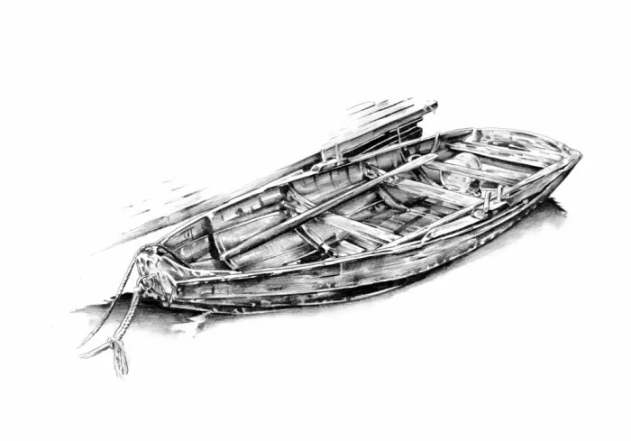 Kulik: Barca, Mare, Arte Marina, Disegno, Schizzo 27