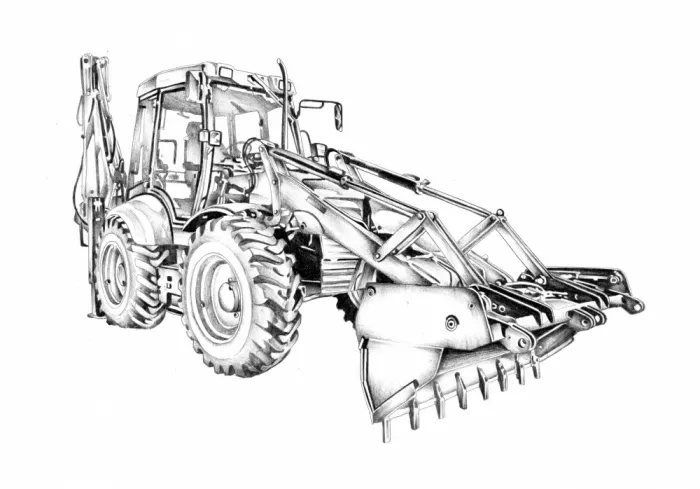 Kulik: Vehicle Art Drawing Sketch  9