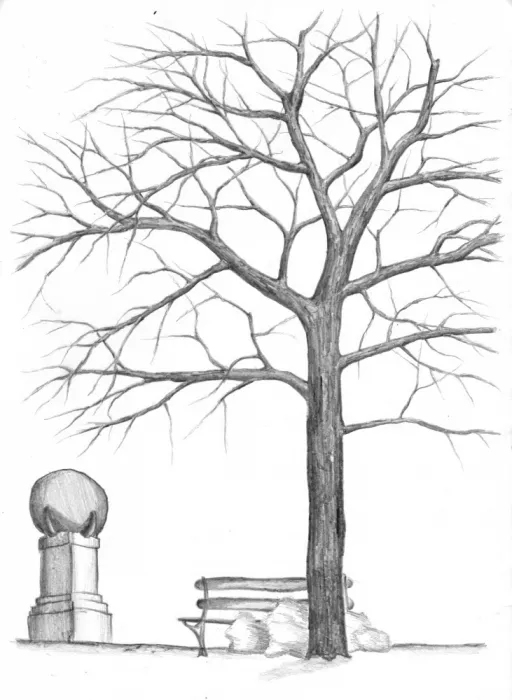 Kulik: Floral Nature Art Drawing Sketch 36