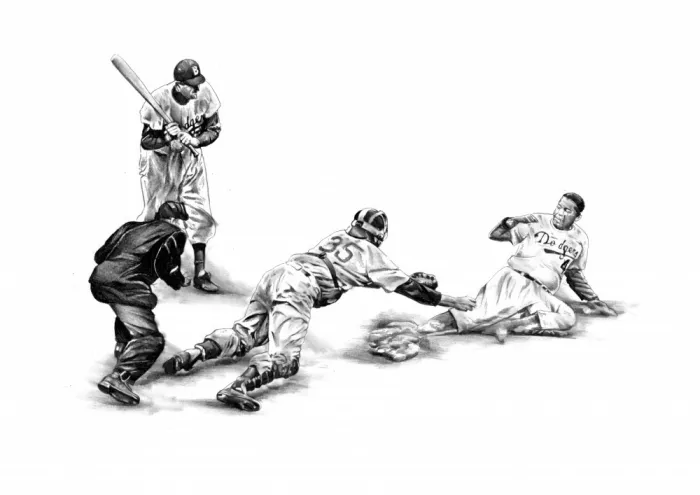 Kulik: Sport American Art Drawing Sketch 7
