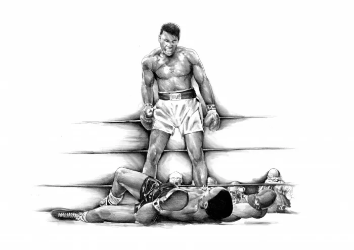 Kulik: Sport American Art Drawing Sketch 10