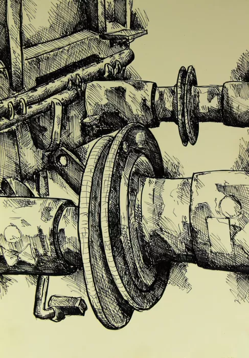 Kulik: Still Life Art Drawing Sketch 2