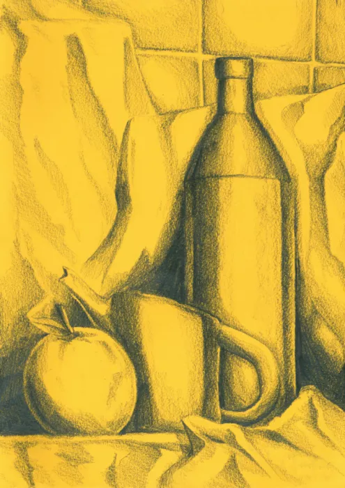 Kulik: Still Life Art Drawing Sketch 29