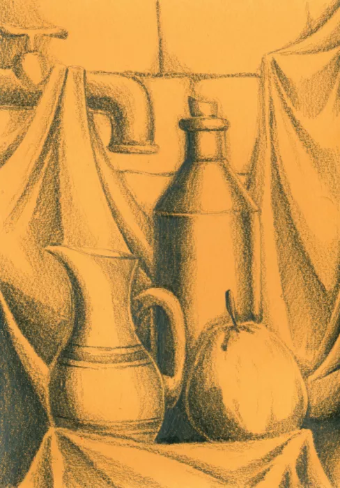 Kulik: Still Life Art Drawing Sketch 31