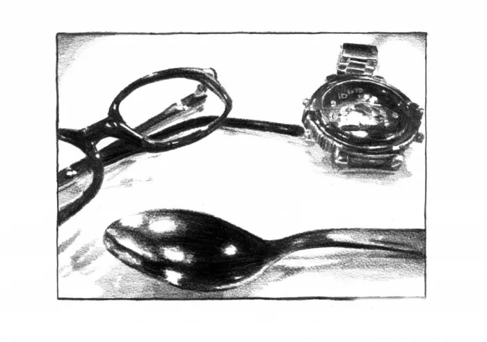 Kulik: Still Life Art Drawing Sketch 146