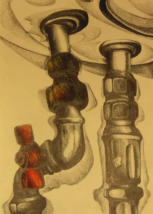 Kulik: Still Life Art Drawing Sketch 161