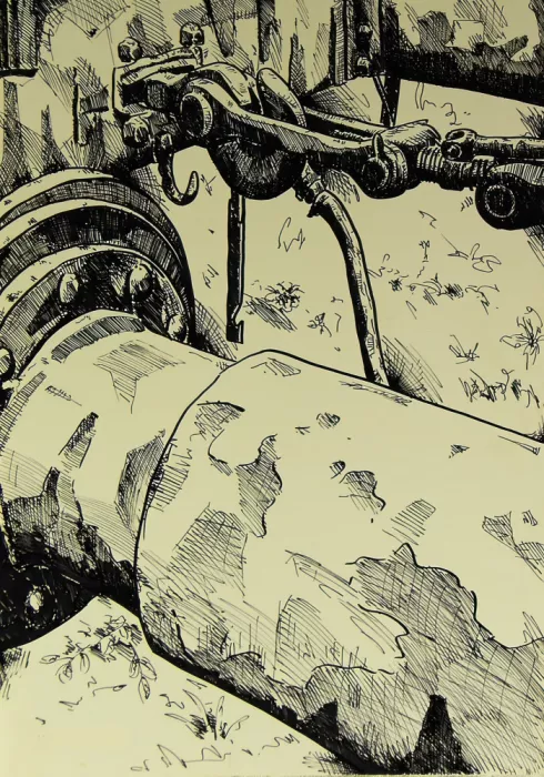 Kulik: Still Life Art Drawing Sketch 6