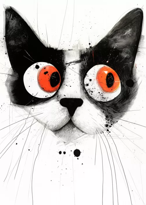 Jaszke, Justyna: Drawing Cat Animal Art (4)