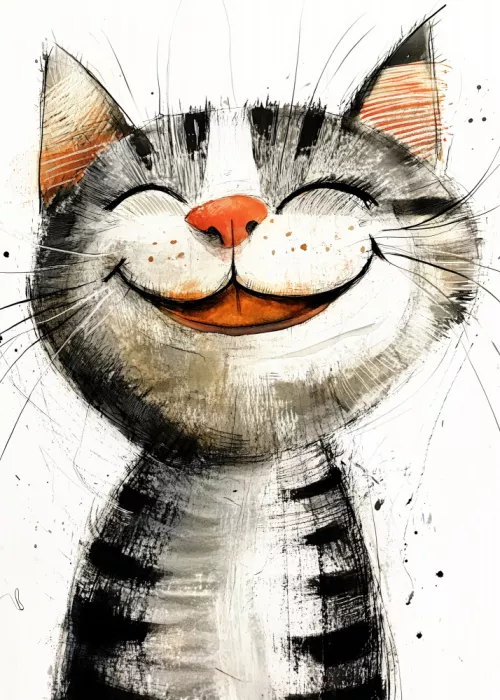 Jaszke, Justyna: Drawing Cat Animal Art (11)