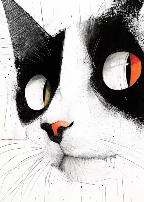Jaszke, Justyna: Drawing Cat Animal Art (12)