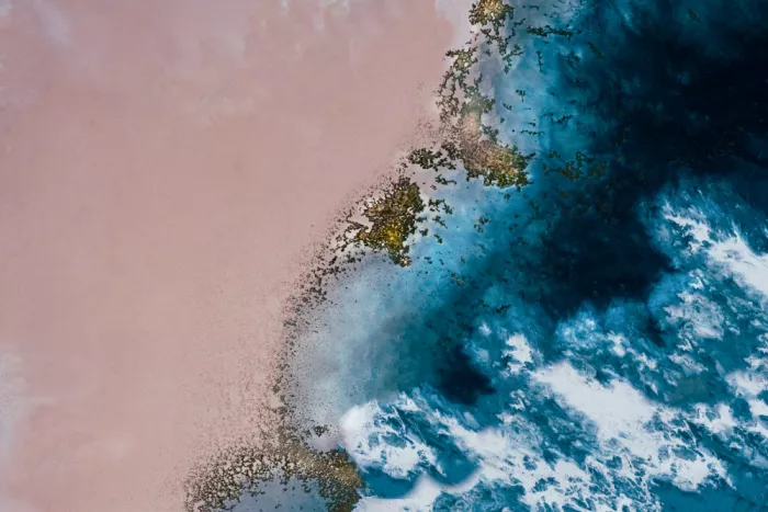 de, Meikle Petra: Côte aérienne - Plage balayée par le vent