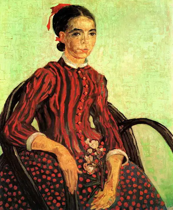 Gogh, Vincent van: Sedící dívka