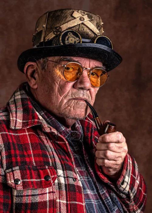 Šimic, Joško: Man with the pipe
