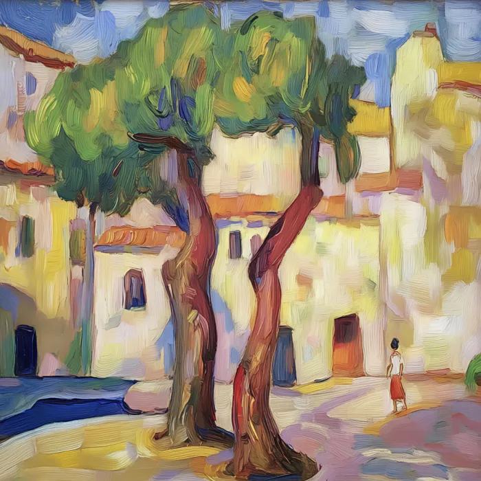 Elena, Avanesova: Dos árboles