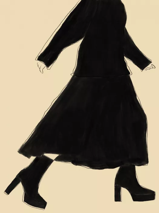 Treechild: Stride in Black
