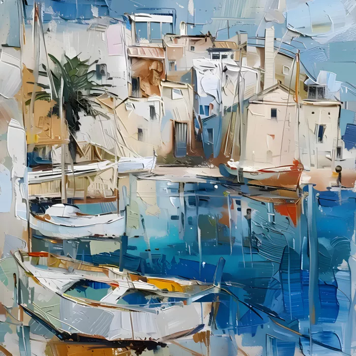 Elena, Avanesova: Barcos en el puerto Mallorcatherapy 2