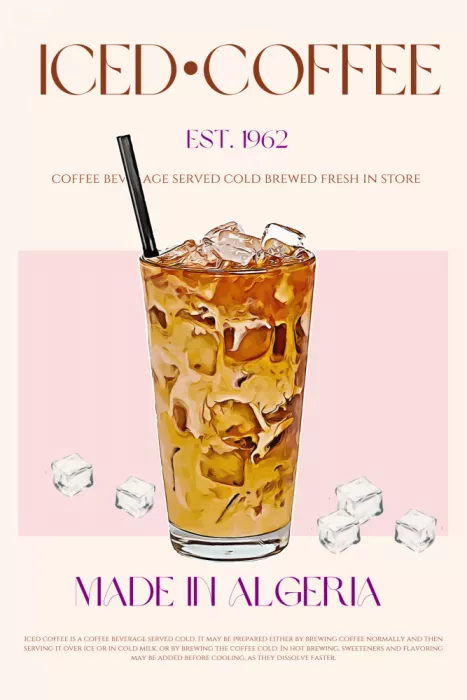 Khokhar, Nazma: Erfrischendes Glas Eiskaffee